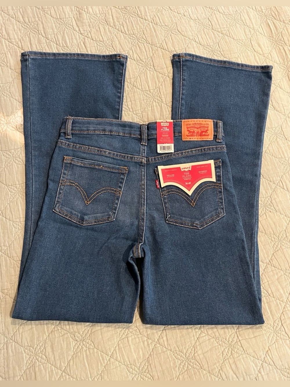 Levi's Dark Blue Kids Straight-Leg Jeans